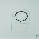 VITRINA VERTICAL 211LT BLANCO/-CASTELL CAS-E281