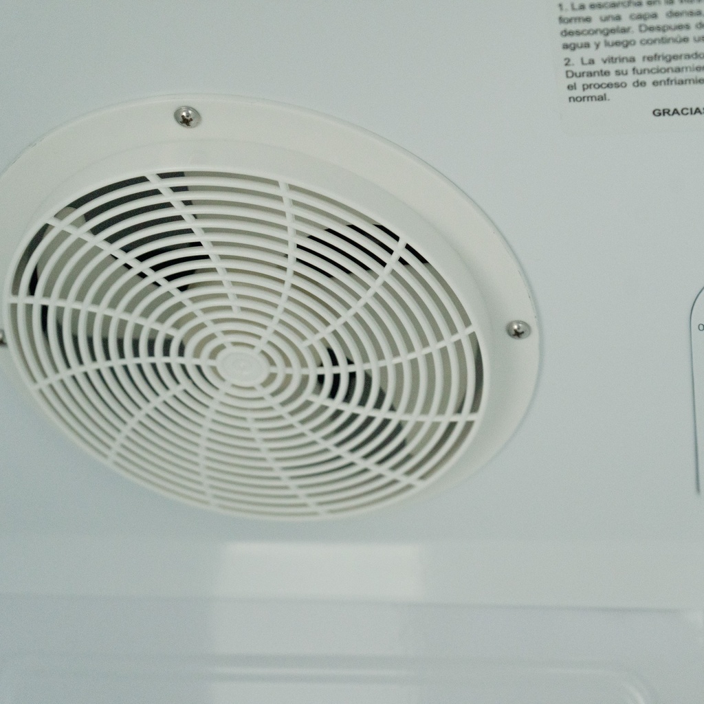 VITRINA VERTICAL 211LT BLANCO/-CASTELL CAS-E281