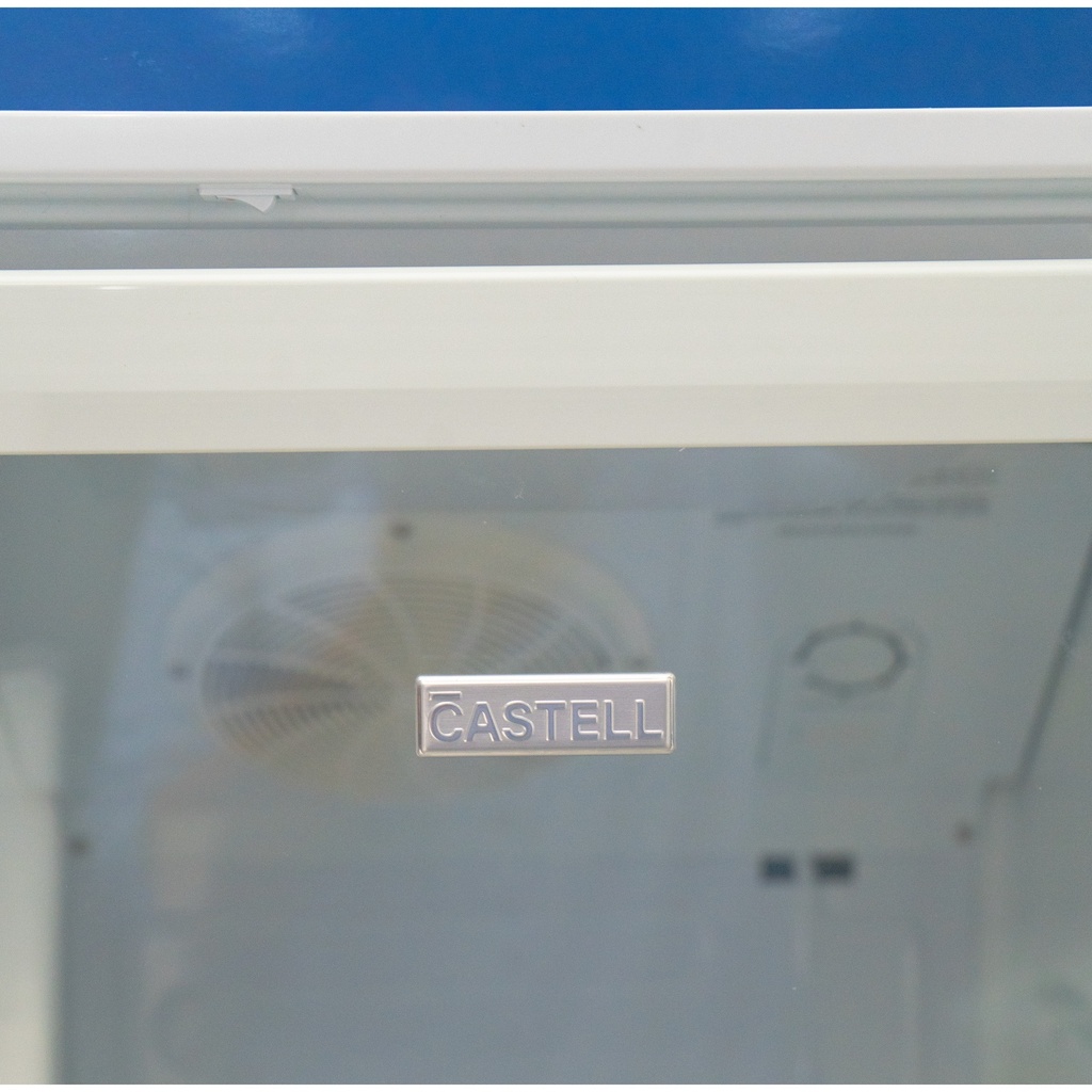 VITRINA VERTICAL 211LT BLANCO/-CASTELL CAS-E281