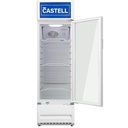VITRINA VERTICAL 211LT BLANCO/-CASTELL CAS-E281