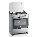 COCINA A GAS DE 5Q 32" HOME PARRILLA FUNDIDA V.110V/50HZ 58X83X98CM CROMA/INOX -INDURAMA