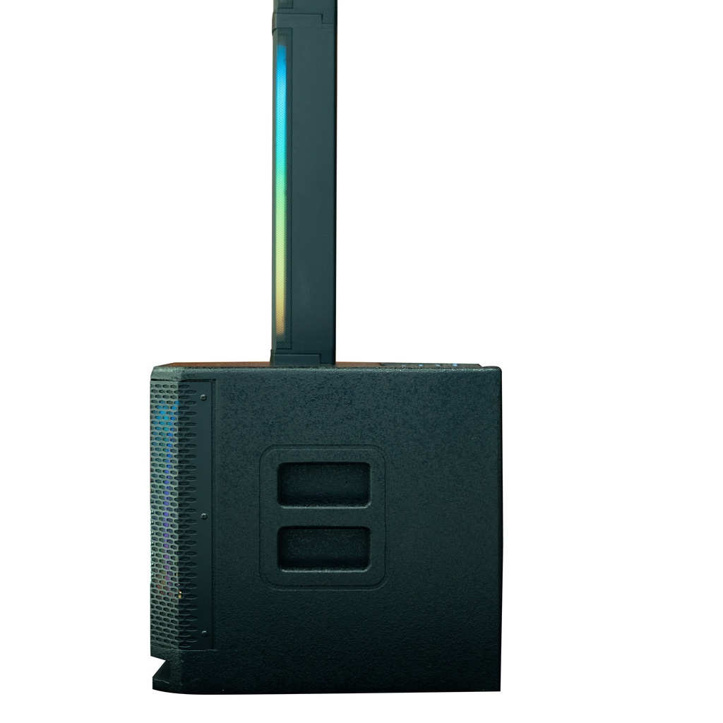 BAJO DE 12" BLOETOOTH 2000WATTS + SISTEMA ARRAY 45X55X71CM NEGRO/-CASTELL