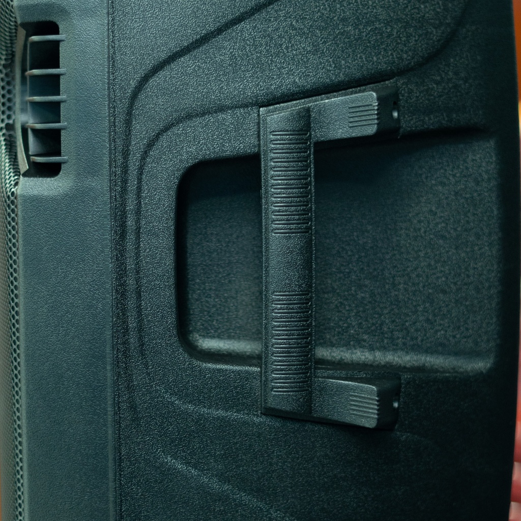 CAJA AMPLIFICADA DE 15" BLOETOOTH USB MP3 MEMORY CARD 90.000W PMPO NEGRO/-CASTELL