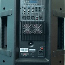 CAJA AMPLIFICADA DE 15" BLOETOOTH USB MP3 MEMORY CARD 100.000W PMPO 45.5X55.5X74.5CM NEGRO/-CASTELL