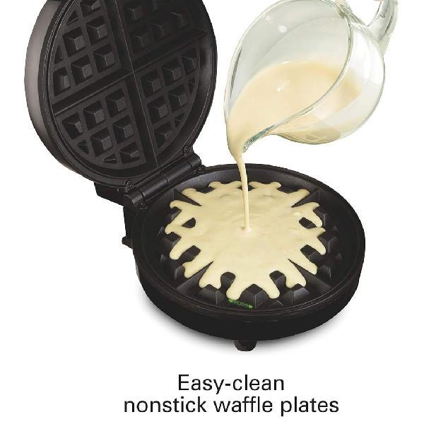 WAFLERA ACERO INOX ESTILO BELGA 560V -HAMILTON BEACH