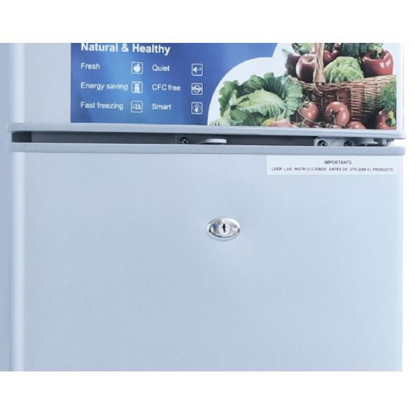 MINI BAR 2P 138LT R600A 42X40X100 SILVER/-CONTINENTAL