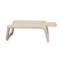 MESA PLAST. PORTATIL DESAYUNADOR BEIGE/-RIMAX