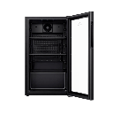 VITRINA REFRIGERADORA 94LT NO FROST VIDRIO PANORAMICO 83.5X47.5X44.8CM NEGRO/-INDURAMA VFV-120