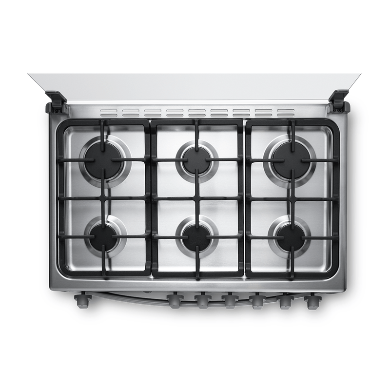 COCINA A GAS DE 6Q 32" HOME 94X80X48CM GRILL -INDURAMA