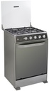 COCINA DOMENICA 24" 4Q HORNO CON GRILL INOX/-ECOLINE