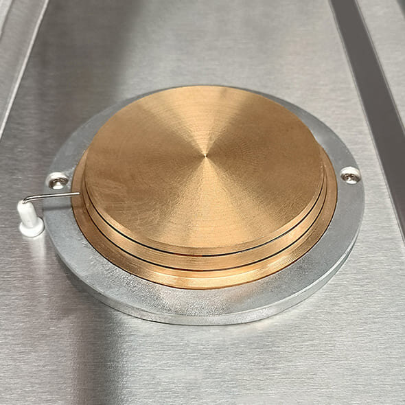 COCINETA INDUSTRIAL A GAS DE 2Q 28" ENC/ELEC PARRILLA FUNDIDA 54X73.2X18CM PLATEADO/INOX -ECOLINE