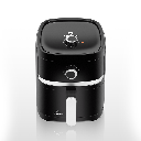 FREIDORA DE AIRE 4.2LT 8 FUNCIONES 80º A 200º TEMPERATURA AJUSTABLE 34.2X28.5X34CM NEGRO/-INDURAMA