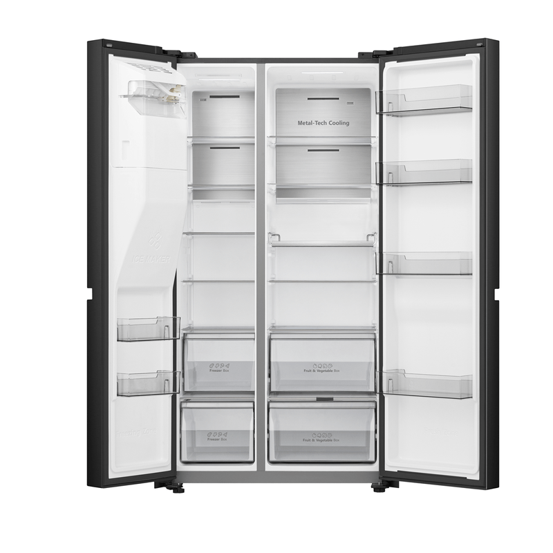 REFRIGERADORA SIDE BY SIDE 669LT INVERT 179X73X91CM -INDURAMA