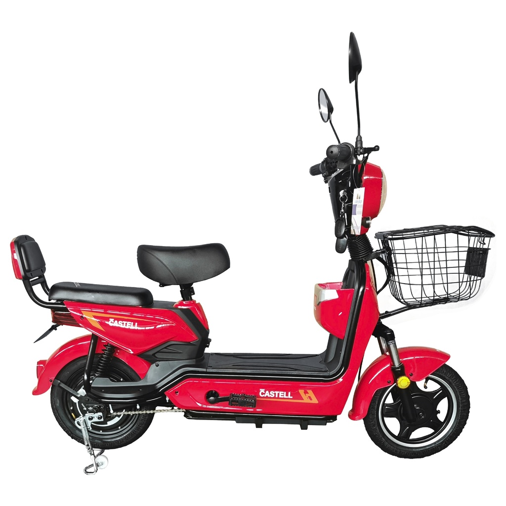 BICICLETA ELECTRICA DE 500W 48V Y 12AH VELOCIDAD 50-60KM -CASTELL