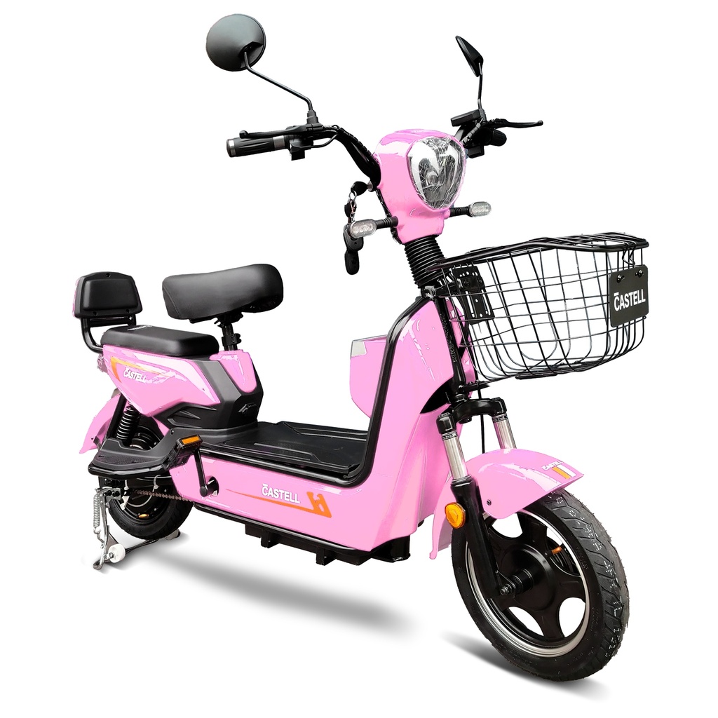 BICICLETA ELECTRICA DE 500W 48V Y 12AH VELOCIDAD 50-60KM -CASTELL