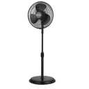 VENTILADOR DE PEDESTAL 16" 32W 3 ASPAS 46.4X13.2X55CM NEGRO/-CASTELL