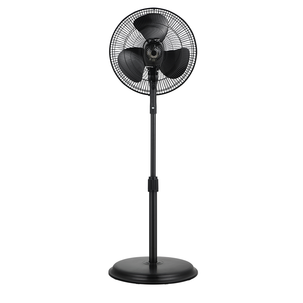 VENTILADOR DE PEDESTAL 16" 32W 3 ASPAS 46.4X13.2X55CM NEGRO/-CASTELL