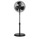 VENTILADOR DE PEDESTAL 16" 32W 3 ASPAS 46.4X13.2X55CM NEGRO/-CASTELL