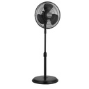 VENTILADOR DE PEDESTAL 16" 32W 3 ASPAS 46.4X13.2X55CM NEGRO/-CASTELL
