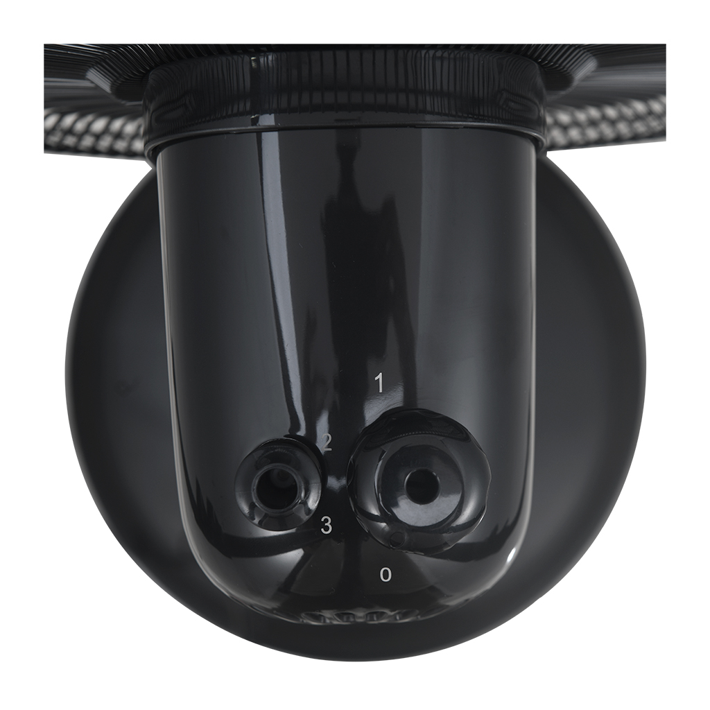 VENTILADOR DE PEDESTAL 16" 32W 3 ASPAS 46.4X13.2X55CM NEGRO/-CASTELL