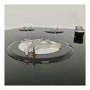 ENCIMERA EMPOTRABLE A GAS VIDRIO 4Q NEGRO RCA