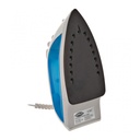 PLANCHA SECO VAPOR BASE INOX 1200W BLANCO CELESTE - UMCO