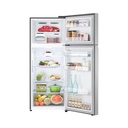 REFRIGERADORA TOP FREEZER SMART LINEAL INVERTER COOLING™ CON DISPENSADOR 68X70X176CM PLATINIUM/-LG