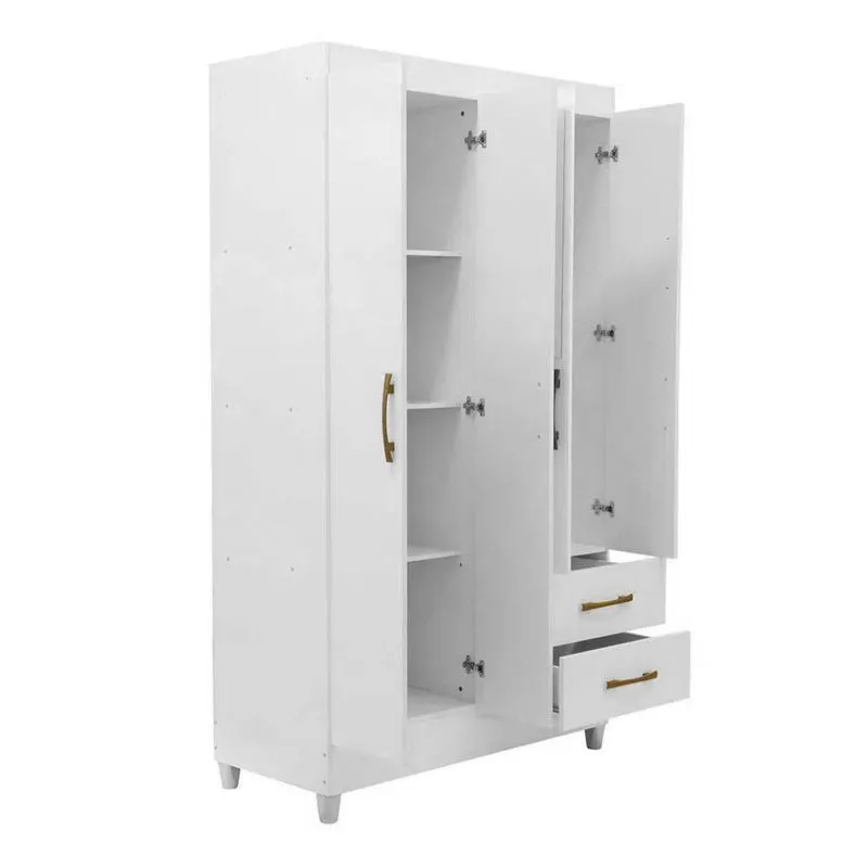 ARMARIO MD CHILE C ESPEJOS Y PATAS -MUEBLE EL BOSQUE SA