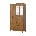 ARMARIO 4 PUESTO CON ESPEJO LOTUS -EL BOSQUE SA