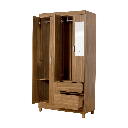 ARMARIO 4 PUESTO CON ESPEJO LOTUS -EL BOSQUE SA