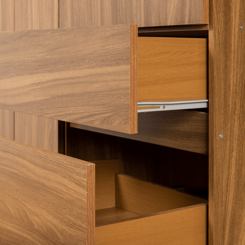 ARMARIO 4 PUESTO CON ESPEJO LOTUS -EL BOSQUE SA