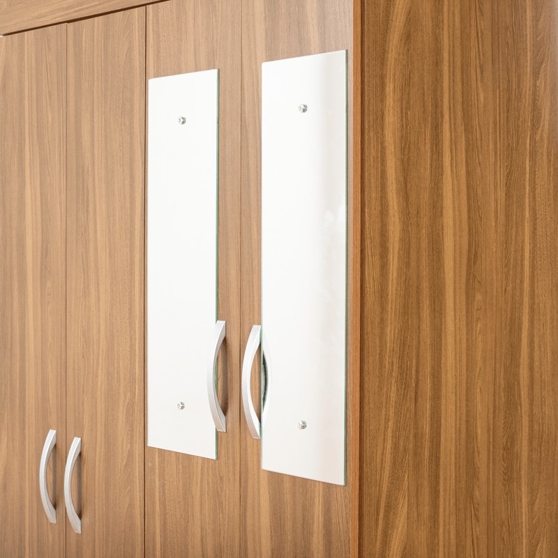 ARMARIO 4 PUESTO CON ESPEJO LOTUS -EL BOSQUE SA