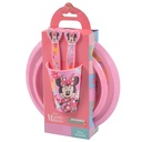 JUGUETE VAJILLA INFANTIL MINNIE MOUSE SPRING LOOK 5PZA