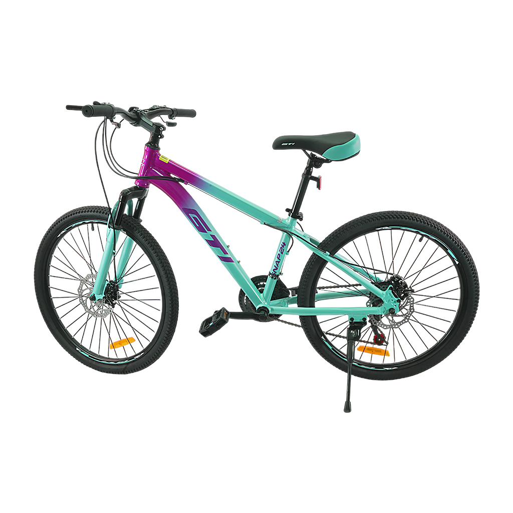 BICICLETA SNAP ARO 24 MORADO AZUL-GTI