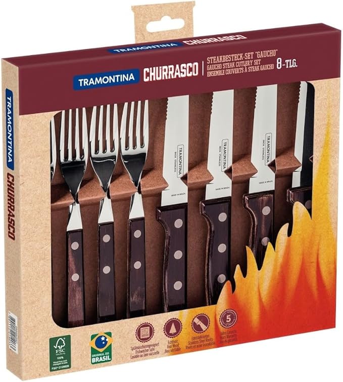 CUBIERTO JGO 8PZ - TRAMONTINA