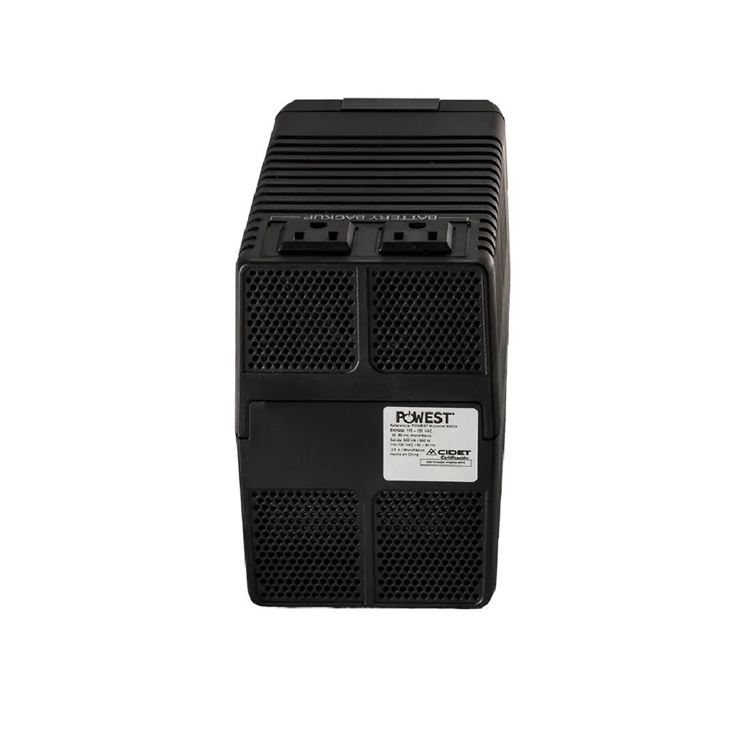 UPS POWEST INTERACTIVA  500W NEGRO
