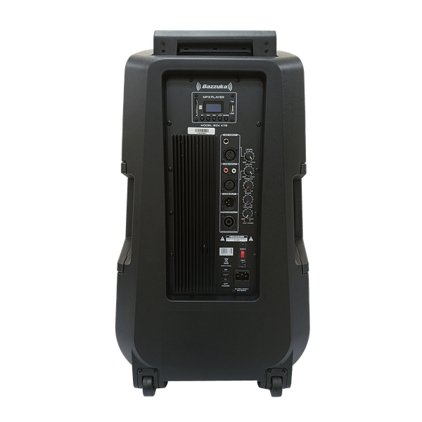 CAJA AMPLIFICADA ACTIVO 15" 200USB/FM/+ MICROFONO NEGRO-BAZZUKA