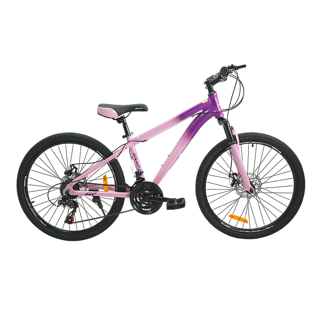 BICICLETA SNAP ARO 24 MORADO/ROSA -GTI