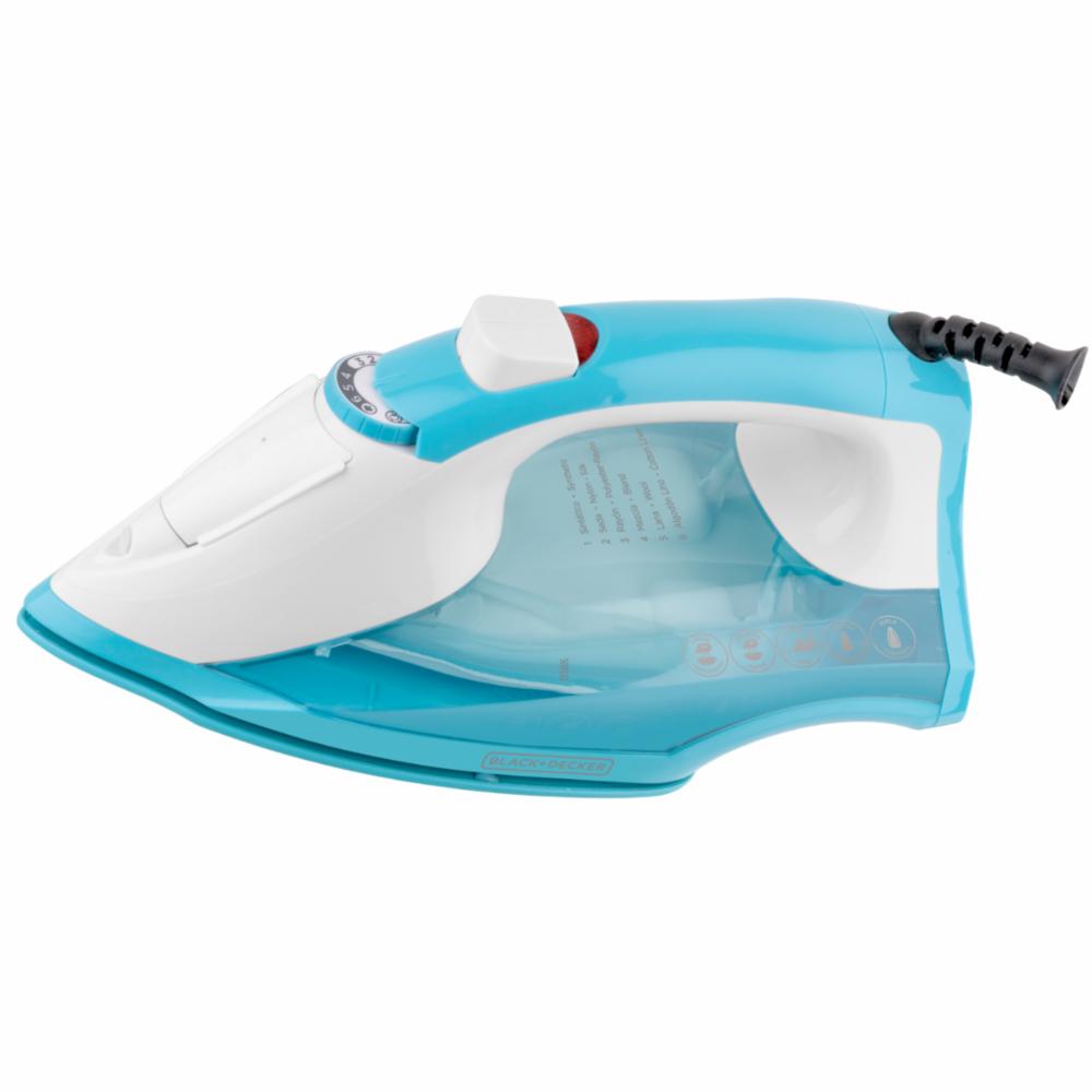 PLANCHA A/VAPOR 1200W ANTIADHERENTE TURQUEZA/-BLACK DECKER