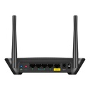 ROUTER AC1200 WIFI 5 DOBLE BANDA 4P NEGRO/-LINKSYS
