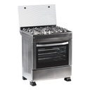 COCINA DE 5Q TABLERO DE ACERO GRIS-CONTINENTAL