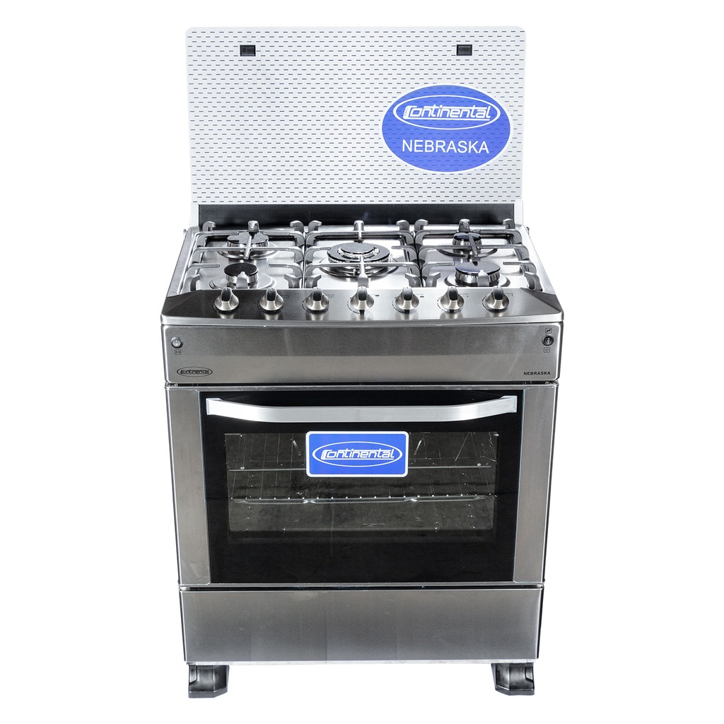 COCINA DE 5Q TABLERO DE ACERO GRIS-CONTINENTAL