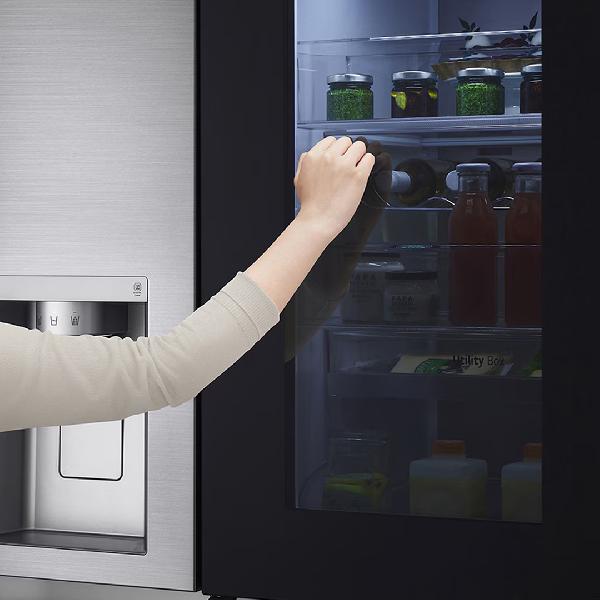 REFRIGERADORA SIDE BY TOP MOUNT 601LT DOOR COOLING  -LG