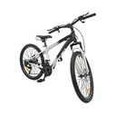 BICICLETA SNAP ARO 24 NEGRO/GRIS -GTI