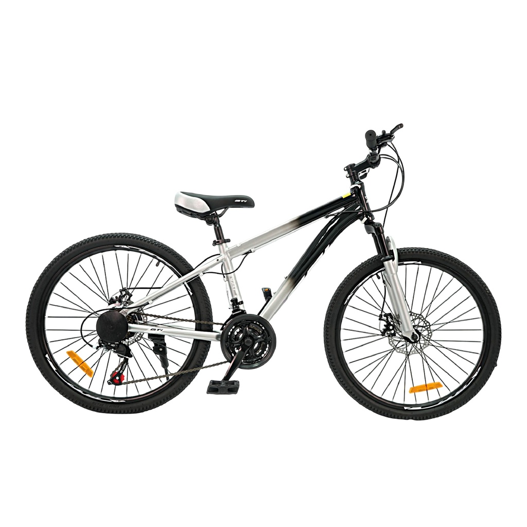 BICICLETA SNAP ARO 24 NEGRO/GRIS -GTI