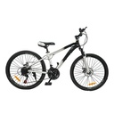 BICICLETA SNAP ARO 24 NEGRO/GRIS -GTI