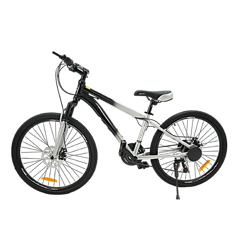 BICICLETA SNAP ARO 24 NEGRO/GRIS -GTI