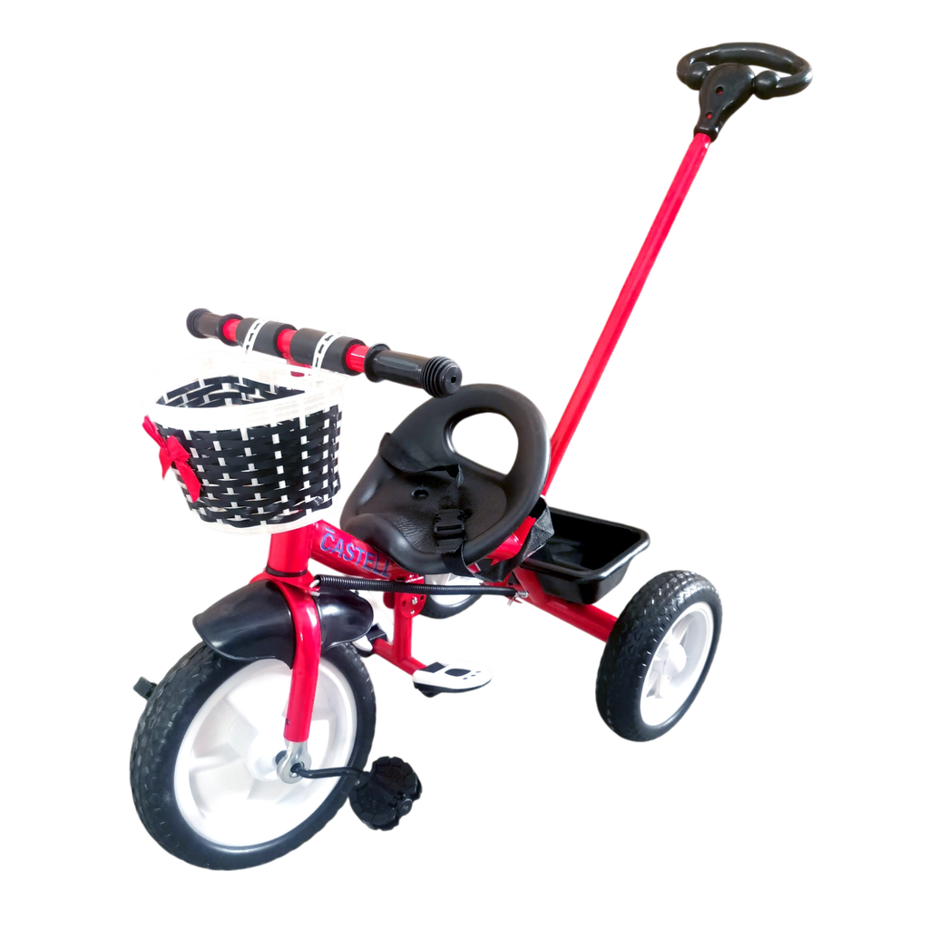 TRICICLO DE NIÑO(A) CANASTLLA SIMPLE SURTIDO/-CASTELL