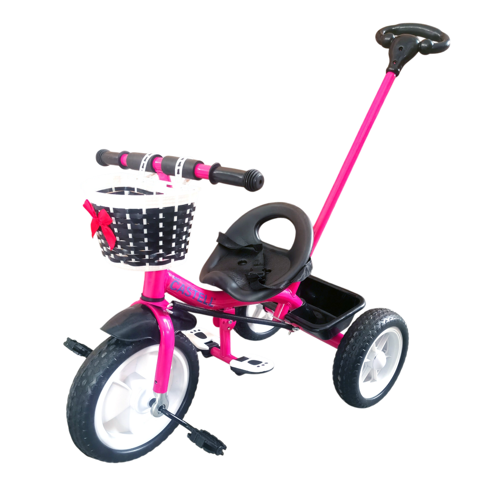 TRICICLO DE NIÑO(A) CANASTLLA SIMPLE SURTIDO/-CASTELL