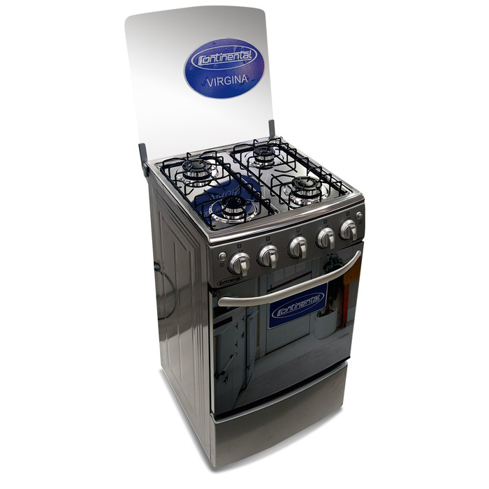 COCINA AGAS DE 4Q CON HORNO -CONTINENTAL